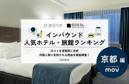 【2025年最新】京都で外国人に人気のホテル・旅館TOP10!クロスホテル京都が2位、1位は?
