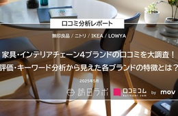 家具・インテリアチェーン4ブランドの口コミを大調査！外国人から評価が高いのは？