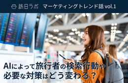 AIによって旅行者の検索行動はどう変わり、我々はどう対応しなければならないのか【訪日ラボマーケティングトレンド話 vol.1】