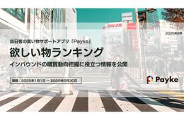 2025年上半期、訪日客がほしい商品は?Paykeがウィッシュリストランキングを発表