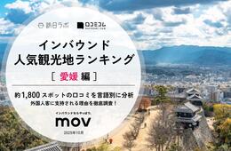 【2025年最新】愛媛で外国人に人気の観光スポット:道後温泉本館が2位、1位は?