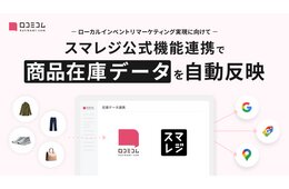 口コミコム、スマレジと公式機能連携　商品在庫データ連携による「ローカルインベントリマーケティング」エコシステム構築へ