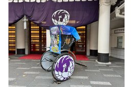 人力車体験を多言語で AI同時通訳を搭載、東銀座を走行