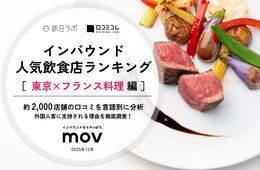【2025年最新】東京で外国人に人気のフランス料理店：LATURE（ラチュレ）が2位、1位は？