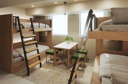 グループ訪日客の受け皿に、三菱地所が手掛けるアパートメントホテルが築地にオープン