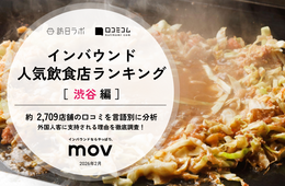 【2026年最新】渋谷で外国人に人気の飲食店:MO-MO-PARADISE 渋谷センター街店が5位、1位は?