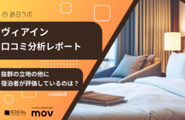 【口コミ分析レポート】ヴィアインに寄せられた約4,000件の口コミを分析!見えてきた人気ポイントとは?