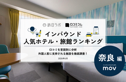 【2026年最新】奈良で外国人に人気のホテル・旅館TOP10!紫翠 ラグジュアリーコレクションホテル奈良は6位、1位は?