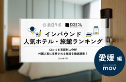 【2026年最新】愛媛で外国人に人気のホテル・旅館TOP10!ドーミーイン松山は2位、1位は?