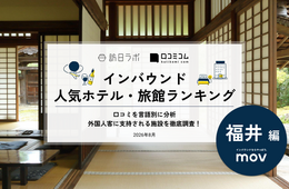 【2026年最新】福井で外国人に人気のホテル・旅館TOP10!永平寺 親禅の宿 柏樹関は第5位、1位は?
