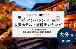 【2026年最新】大分で外国人に人気のホテル・旅館TOP10!アマネクゆらりは第2位、1位は?