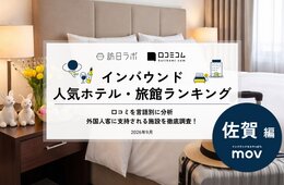 【2026年最新】佐賀で外国人に人気のホテル・旅館TOP10！ホテル桜 嬉野は第2位、1位は？