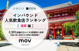 【2026年最新】浅草で外国人に人気の飲食店TOP10!「うなぎの蒲の穂焼 牛タン 焼鳥 馬刺し いづも 浅草横町」は第2位、1位は?
