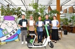 名護市内の移動手段不足と地域課題の解消へ Limeなど5者が観光モビリティに関する包括連携協定を締結