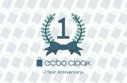荷物預かりサービス「ecbo cloak」はサービスローンチから1周年を迎えました！日頃の感謝を込めて、”1年間利用無料券” が当たるキャンペーンを開始。1年間の利用状況も初公開！
