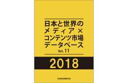 ～日本コンテンツの海外市場は10年間で2倍以上拡大、2020年には2兆円超え～ 「日本と世界のメディア×コンテンツ市場データベースVol.11 2018」発刊