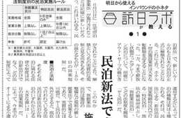 【訪日ラボからのお知らせ】訪日ラボの連載が商業施設新聞でスタート、8/28号から
