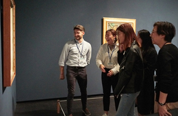 「国美」異文化交流×美術鑑賞プログラム「Let’s Talk Art！」開始