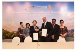 JNTOがシンガポールなどからの訪日観光促進に向けシンガポール航空とMOCを締結