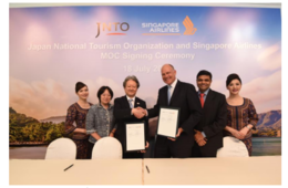 JNTOがシンガポールなどからの訪日観光促進に向けシンガポール航空とMOCを締結