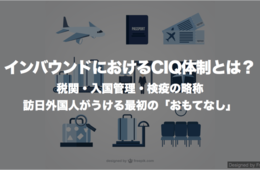 CIQとは | 税関・出入国管理・検疫の略称・体制強化