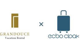 観光促進の効果も期待：民泊運営のグランドゥースとecbo‌が業務提携、利用者の荷物預かり需要に対応