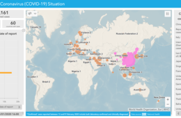 【WHO】新型コロナウイルスマップ公開:感染者数・死亡者数・感染確認国・感染者の累積数まで確認可能