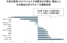【独自調査】コロナ外出自粛 海外で消費増1位の日本製品は「ゲーム機」、減ったのは「外出着」「化粧品」：訪日経験者の消費行動変化を調査