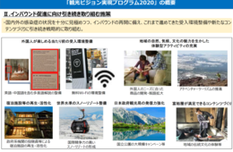 「観光ビジョン実現プログラム2020」発表の観光庁、訪日外国人旅行者数の目標は「2030年に6,000万人」