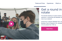 ロンドン名物観覧車をパブに改装 予約が取れないほど盛況に