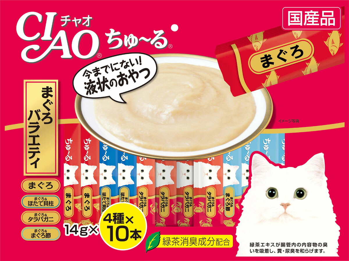 チャオ ちゅ～る まぐろバラエティ 14g×40本