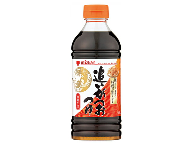 Ｍｉｚｋａｎ ミツカン　追いがつおつゆ２倍　５００ｍｌ