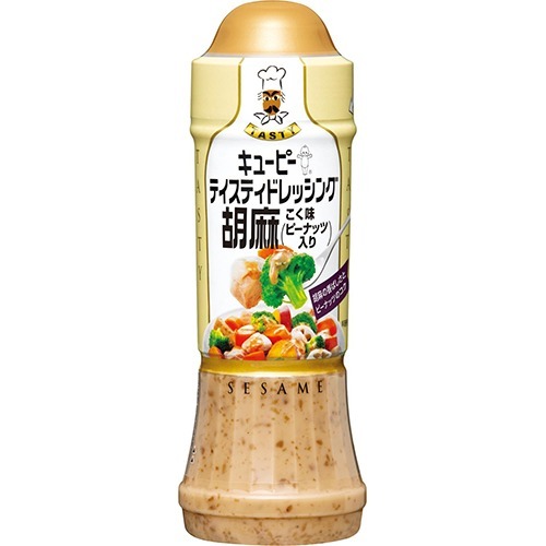 キユーピー テイスティドレッシング 胡麻 こく味(ピーナッツ入り)(210ml)