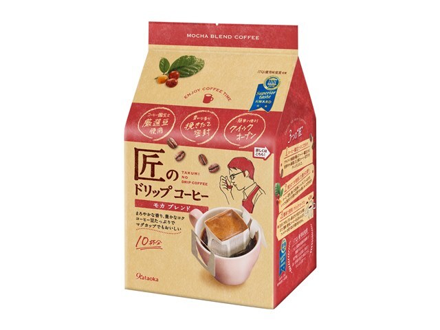 片岡物産 匠のドリップコーヒー　モカブレンド　１０Ｐ