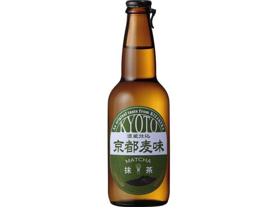 黄桜 京都麦味 抹茶 瓶 330ml