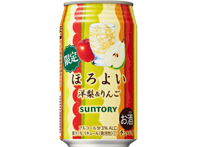 サントリー ほろよい＜洋梨＆りんご＞３５０ＭＬ缶