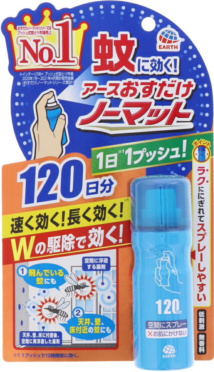おすだけノーマットスプレータイプ 120日分 25mL