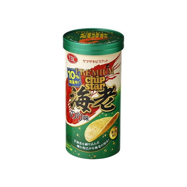 ヤマザキビスケット プレミアムチップスター 海老のり味 45g