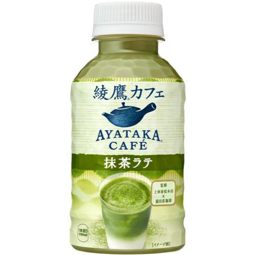 コカ・コーラ 綾鷹カフェ 抹茶ラテ 温冷兼用 ペット 280mlの商品画像