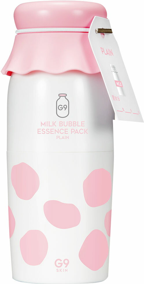 G9 MILK BUBBLE ESSENCE PACK プレーン
