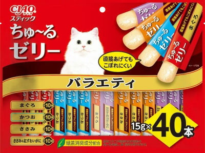 スティック 40本入り バラエティ 15g×40本入り