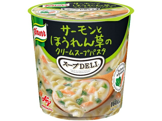 味の素 クノールスープＤＥＬＩ　サーモンとほうれん草