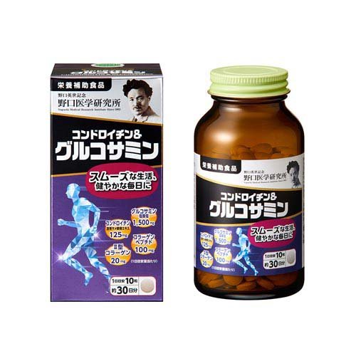 野口医学研究所 コンドロイチン＆グルコサミン サプリ(300粒入)