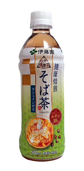 伊藤園 伝承の健康茶 健康焙煎そば茶 500ml