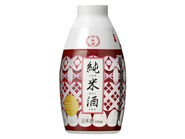 月桂冠 おちょこ付純米１８０ｍＬ壜詰