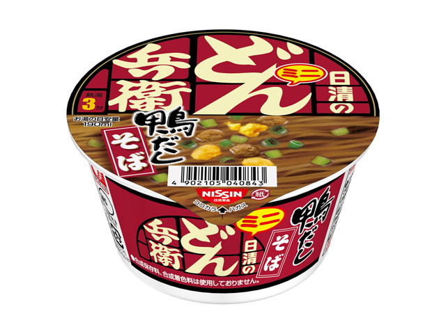 日清のどん兵衛 鴨だしそばミニ(46g)