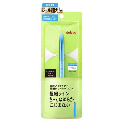 デジャヴュ ラスティンファインE 極細クリームペンシル 1 リアルブラック(1個)