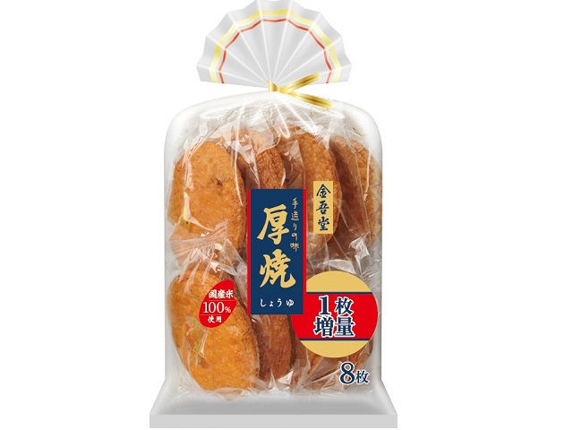 金吾堂製菓 厚焼 しょうゆ 7枚