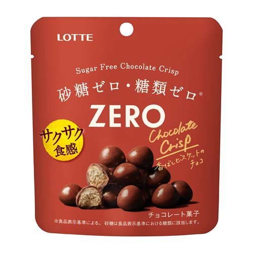 ロッテ ゼロ シュガーフリーチョコレートクリスプ(28g)
