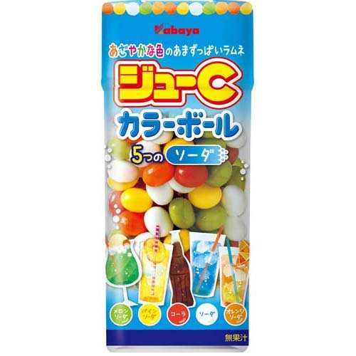 ジューC カラーボール ソーダ(35g)